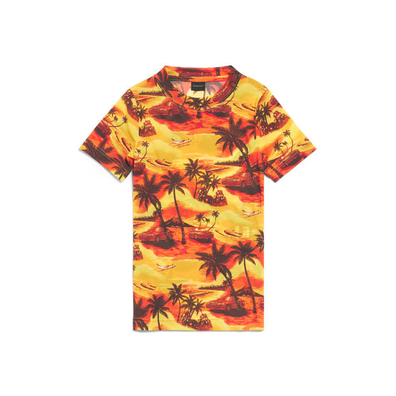 Women's Fitted T-Shirt - Orange