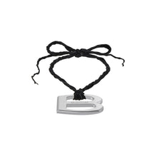 Essex Necklace - Shiny Silver/Black