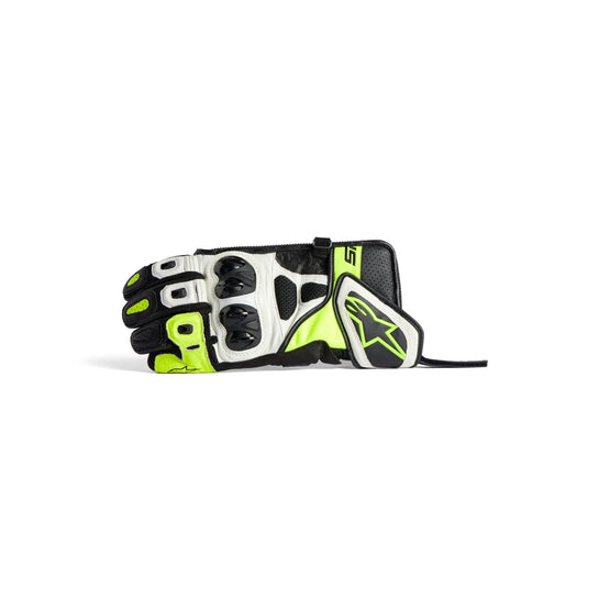 Men's Alpinestars Zipped Pouch - White/Yellow