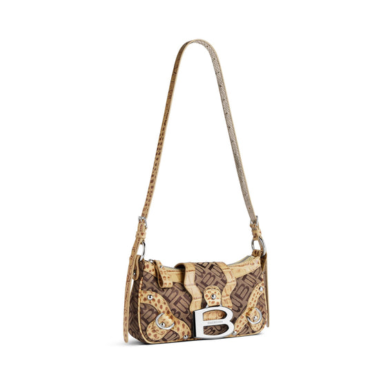 Women's Essex Shoulder Bag S - Ebony/Beige/Must
