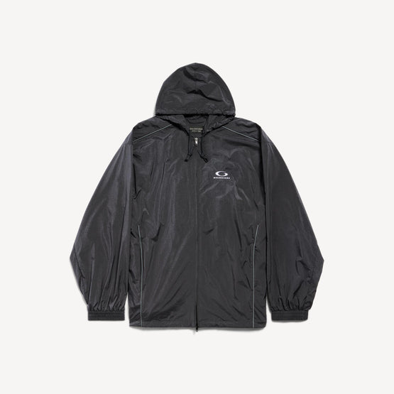 Men's Large Tracksuit Jacket - Black