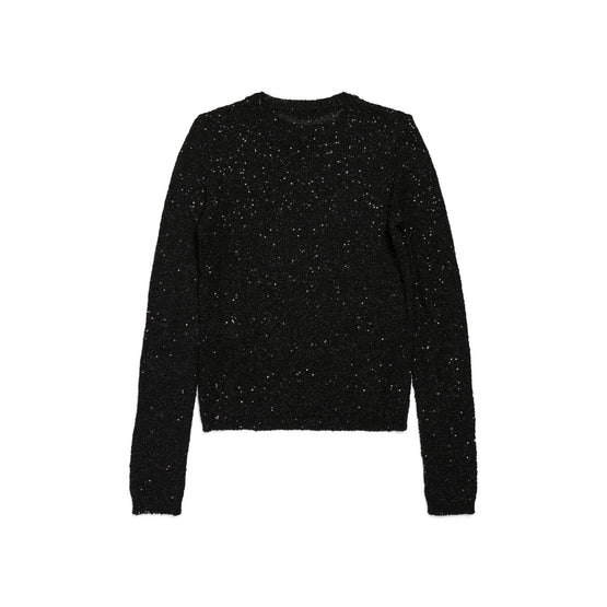 Women's Fitted Crewneck - Black