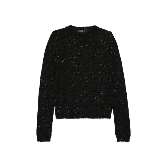 Women's Fitted Crewneck - Black