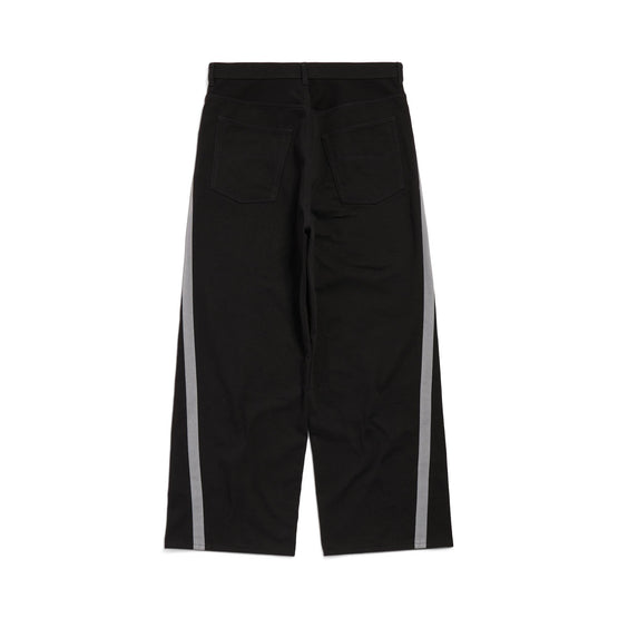 Men's Tracksuit Denim Pants - Black