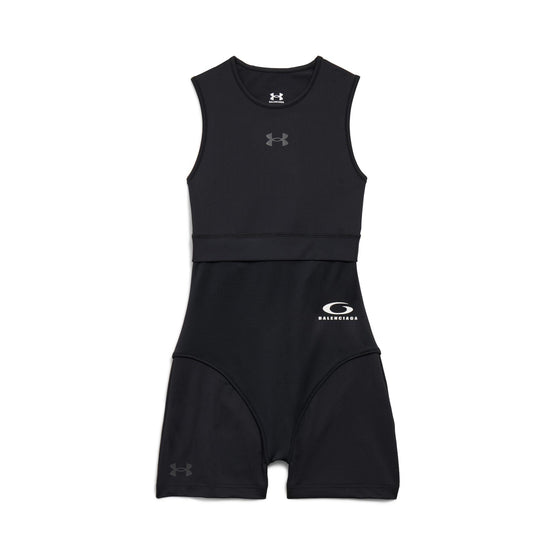Women's Ua Layered Cycling Bodysuit - Black
