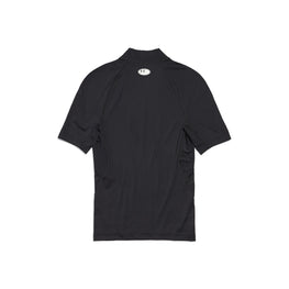 Men's Ua Mock Neck S/S T-Shirt - Black
