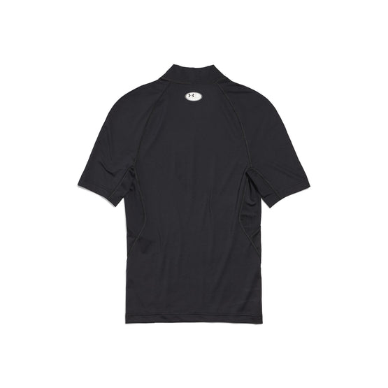 Men's Ua Mock Neck S/S T-Shirt - Black