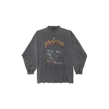 Men's L/S Large Fit T-Shirt - Super Faded Wash Blk