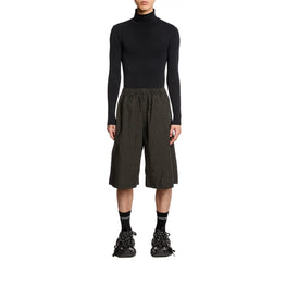 Men's Tracksuit Short - Black/Beige
