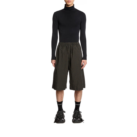 Men's Tracksuit Short - Black/Beige