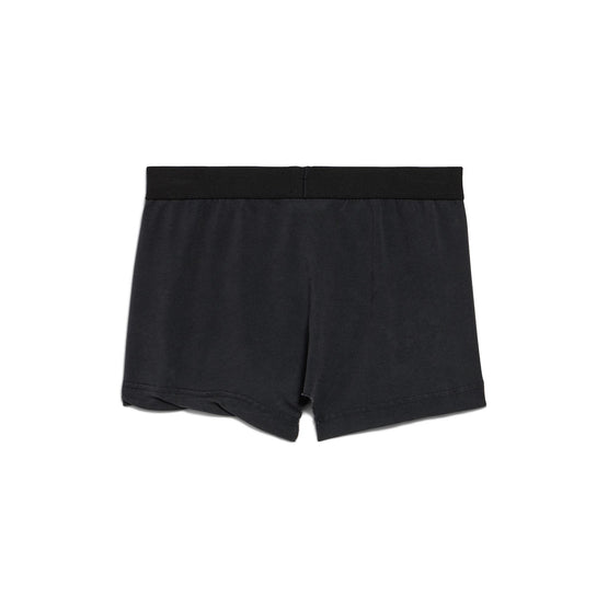 Women's Cut Off Brief Skirt - Faded Washed Black