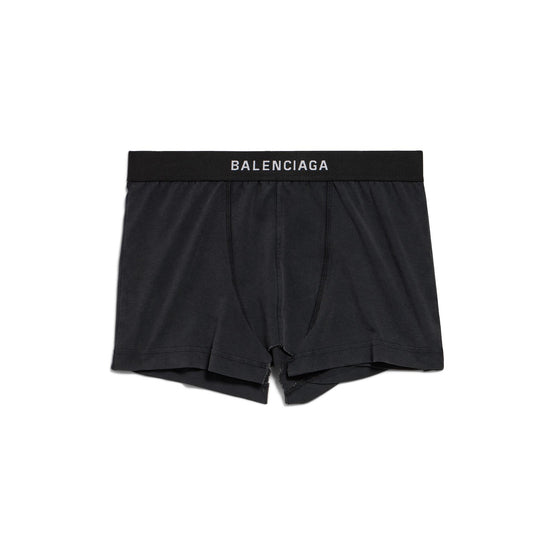 Women's Cut Off Brief Skirt - Faded Washed Black