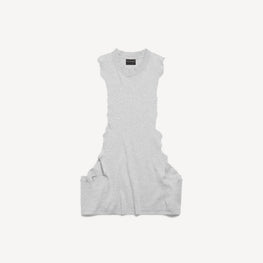 Men's Ripped Tank Top - Light Heather Grey