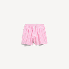 Women's Boxer Shorts - Pink/White
