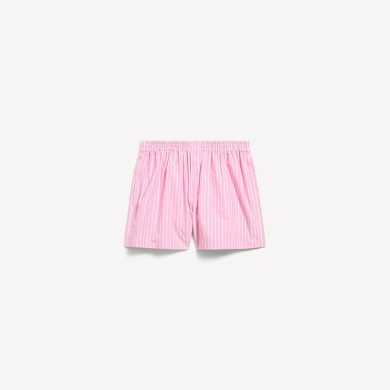 Women's Boxer Shorts - Pink/White