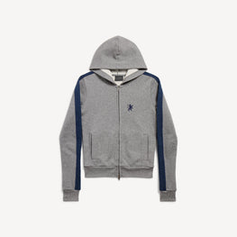 Women's L/S Zip-Up Hoodie - Drk Heatr Grey/Wsh N