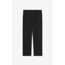 Men Tapered Cropped Pant - Black