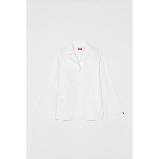 Women Light Overshirt - White