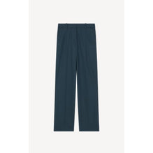 Women Tailored Cropped Pant - Midnight Blue