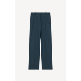 Women Tailored Cropped Pant - Midnight Blue