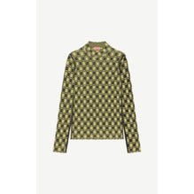 Women Jacquard Fitted Jumper - Golden Yellow