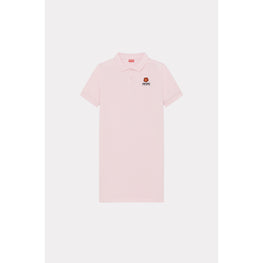 Women Boke Crest Polo Dress - Faded Pink