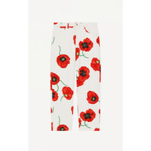 Men Printed Loose Pant - White