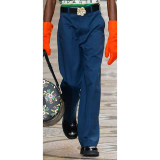 Men Relaxed Pant - Midnight Blue