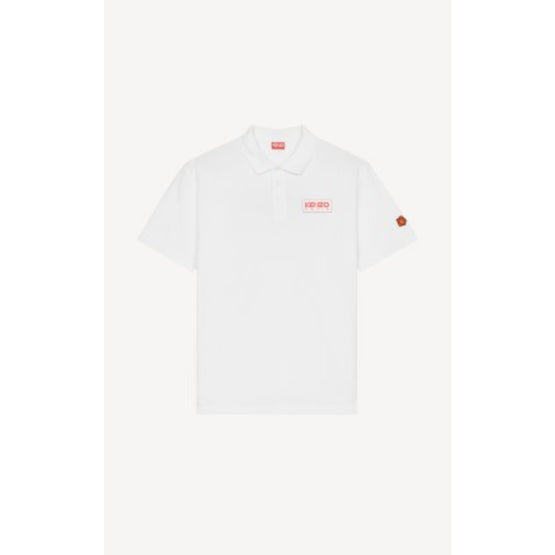 Men Kenzo Paris Classic Polo - White