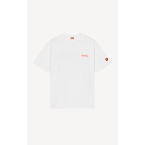 Men Kenzo Paris Oversize T-Shirt - White