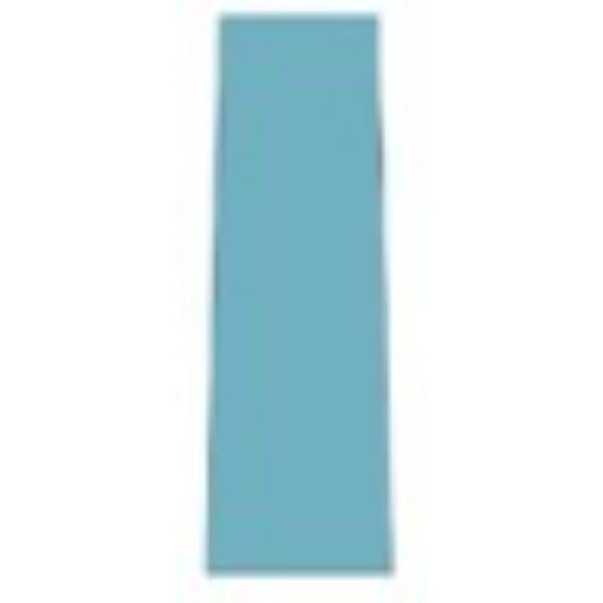 Men Plain Satin Tie - Sky Blue