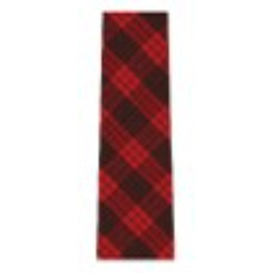 Men Tie Cut Straight - Medium Red