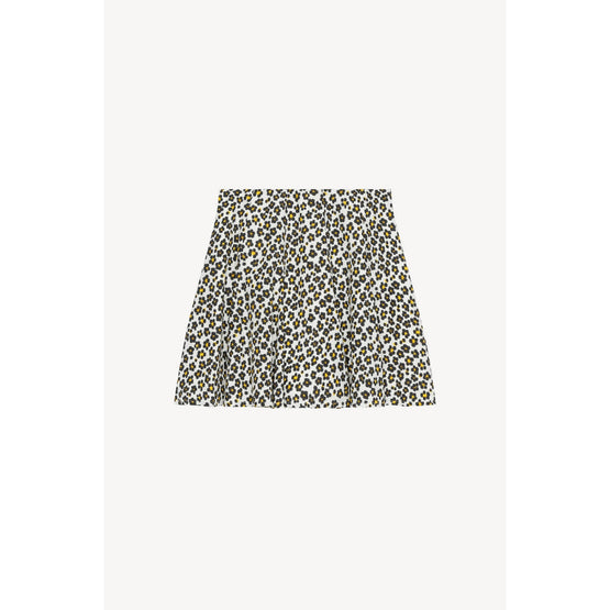 Women Short Flared Skirt - Off White