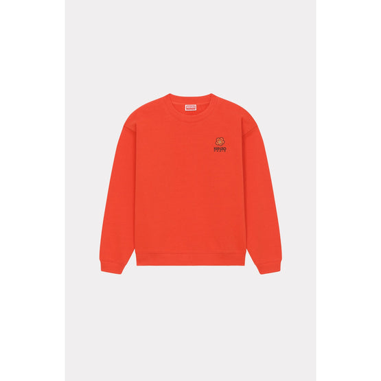 Women Boke Flower Regular Sweatshirt - Medium Red