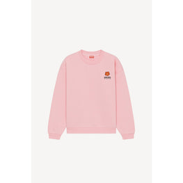 Women Boke Flower Regular Sweatshirt - Rose