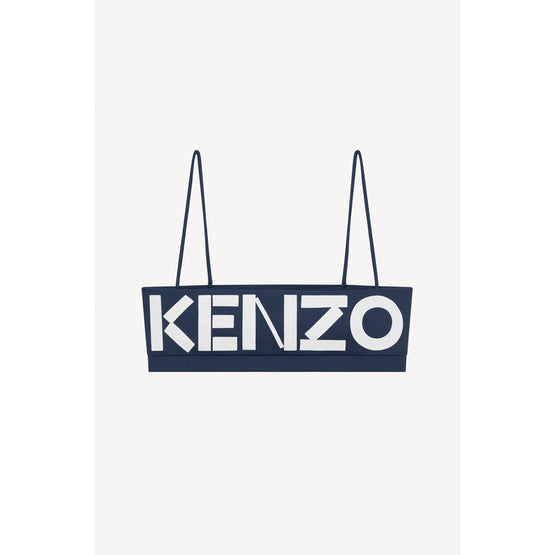 Women Tube Top With Strapes - Midnight Blue