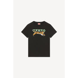 Women Kenzo Pixel Classic T-Shirt - Black