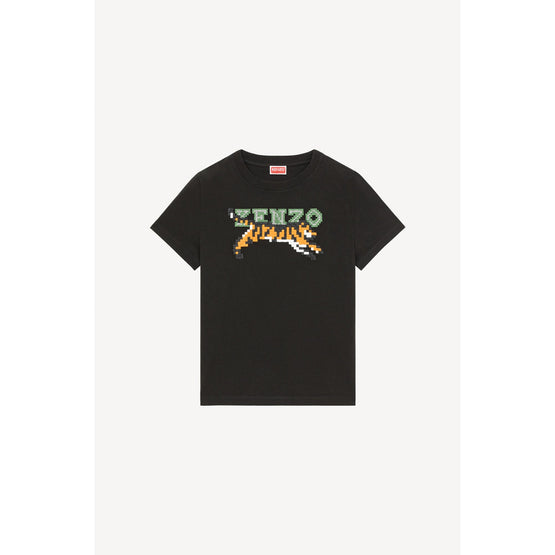 Women Kenzo Pixel Classic T-Shirt - Black