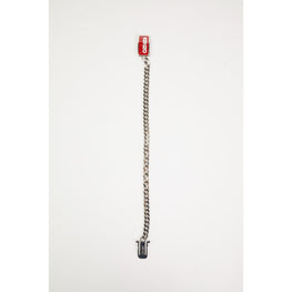 Women Kenzo Identity Necklace - Medium Red