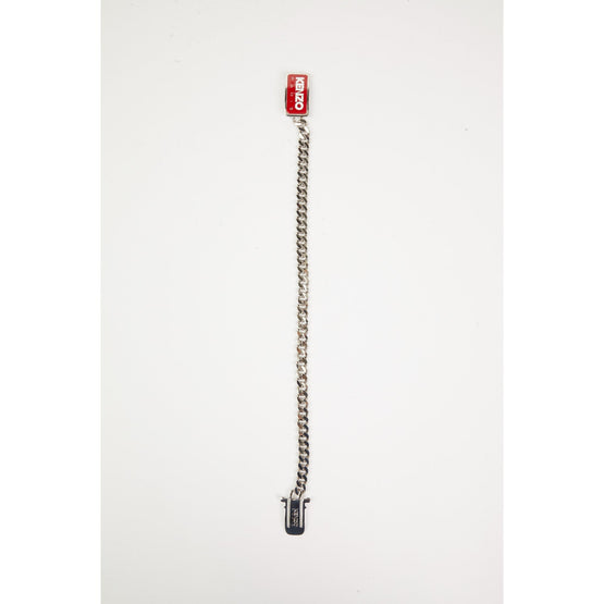 Women Kenzo Identity Necklace - Medium Red