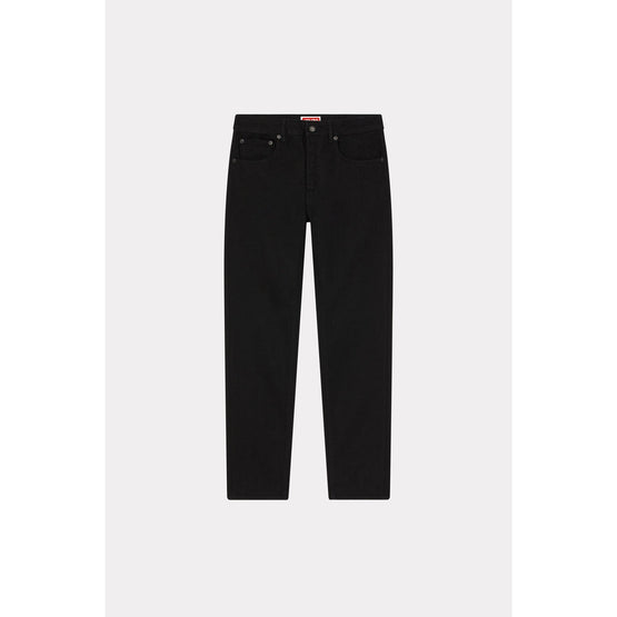 Men Rinse Bara Slim Jeans - Rinse Black Denim