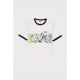 Men Hawaiian Flower Slim T-Shirt - Multicolor