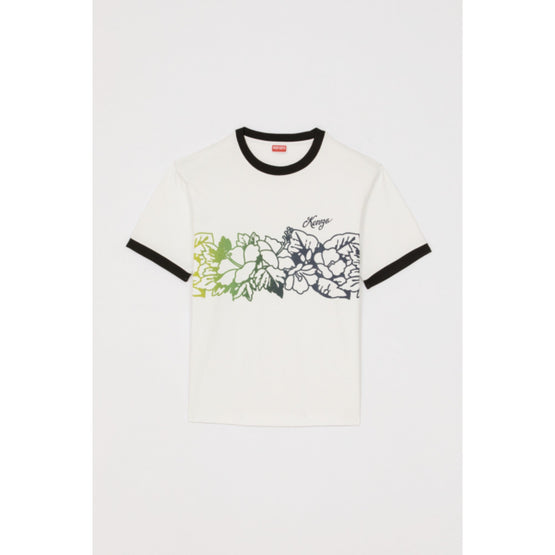 Men Hawaiian Flower Slim T-Shirt - Multicolor