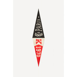 Men Baseball Flag - Medium Red