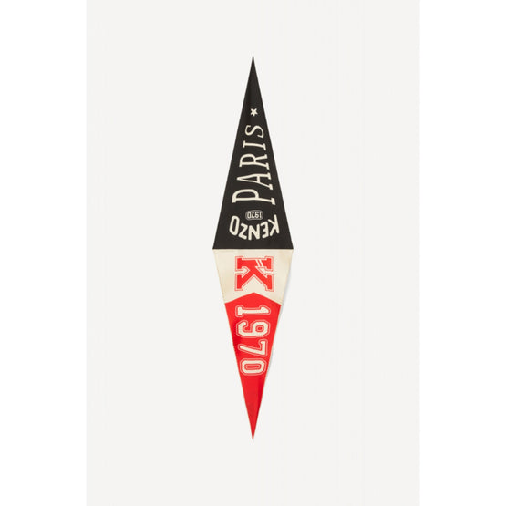 Men Baseball Flag - Medium Red