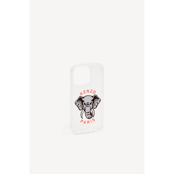 Men Elephant Iphone Case 14 Pro - Pearl Grey