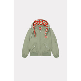 Women Short Parka - Sage Green