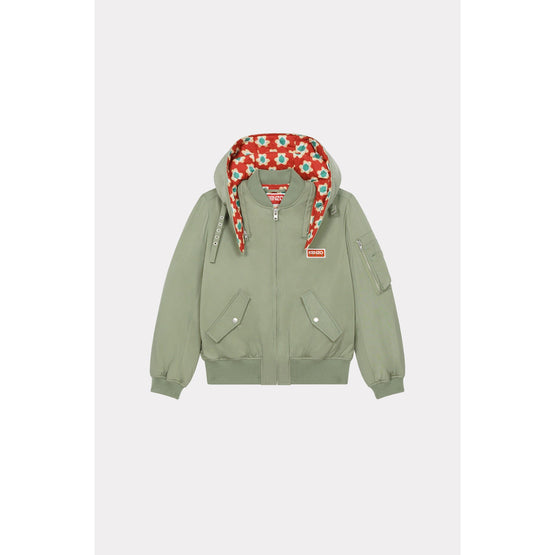Women Short Parka - Sage Green