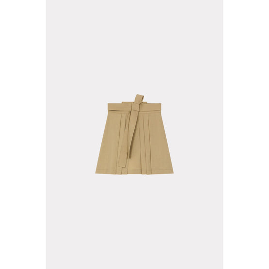 Women Mini Skirt - Dark Beige