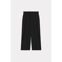 Women Solid Carrot Pants - Black